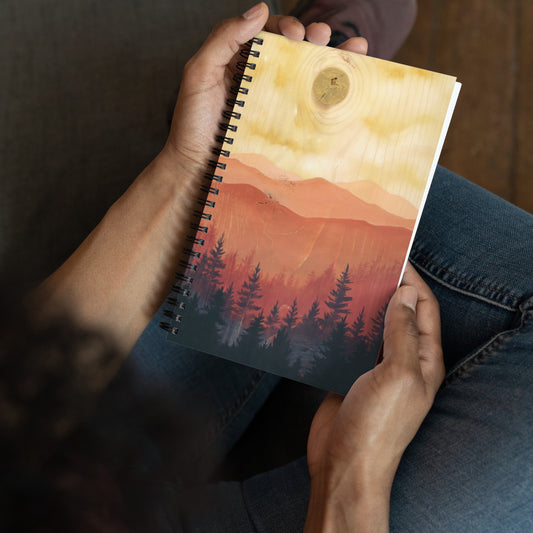 "Autumn Magic" Spiral notebook